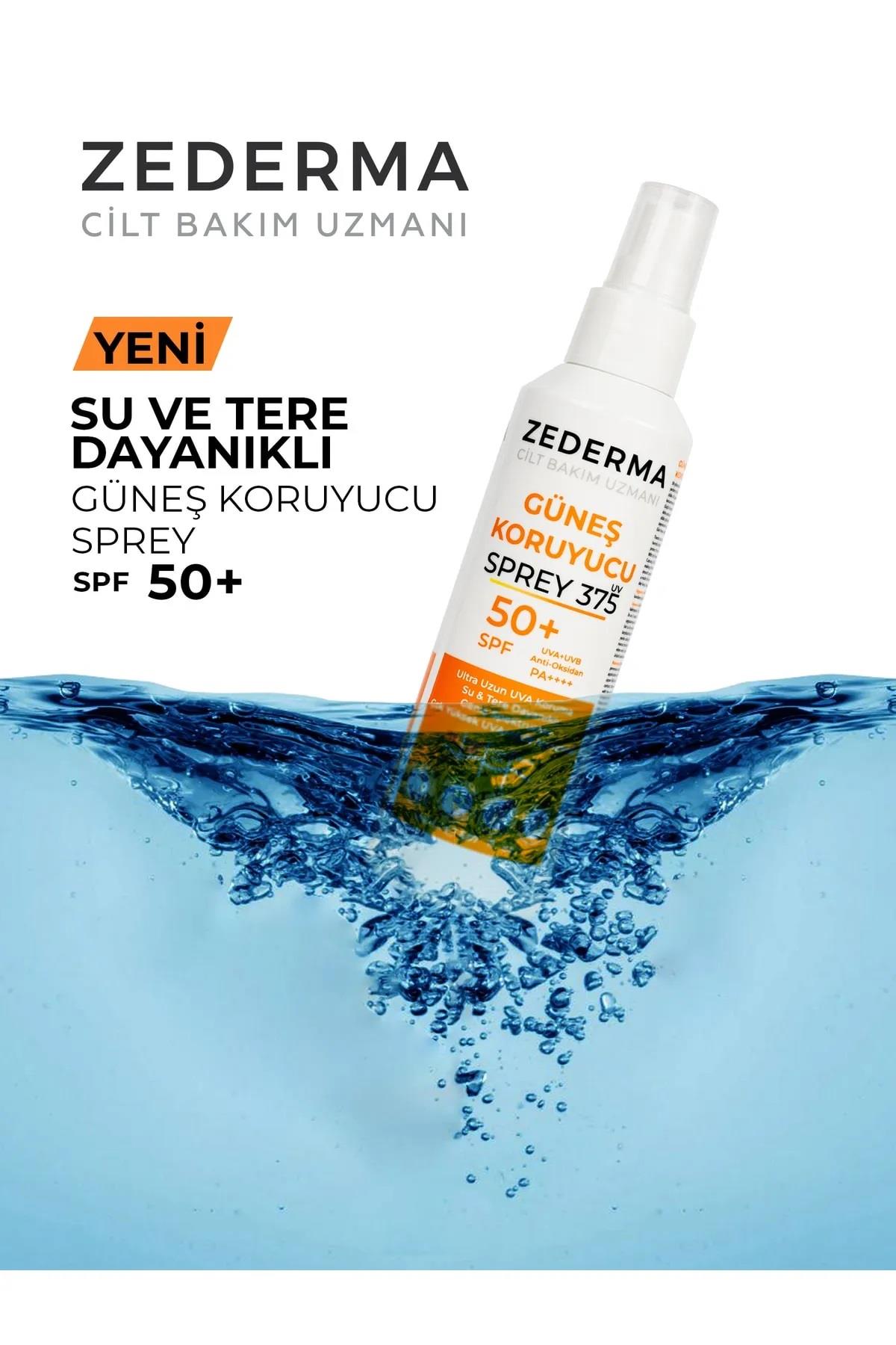 Zederma Zederma Güneş Koruyucu Sprey Ultra Uzun UVA Koruması Su ve Tere Dayanıklı SPF50+ 150 ml