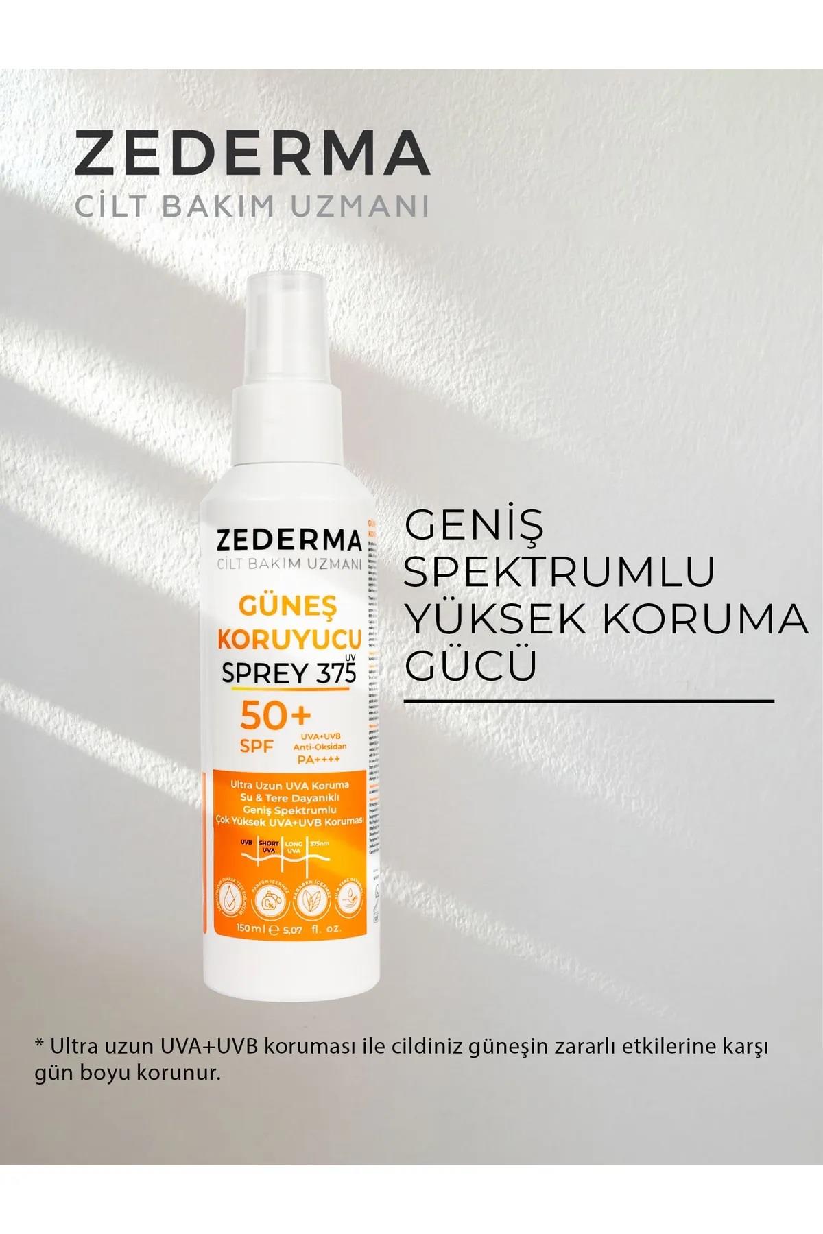 Zederma Zederma Güneş Koruyucu Sprey Ultra Uzun UVA Koruması Su ve Tere Dayanıklı SPF50+ 150 ml