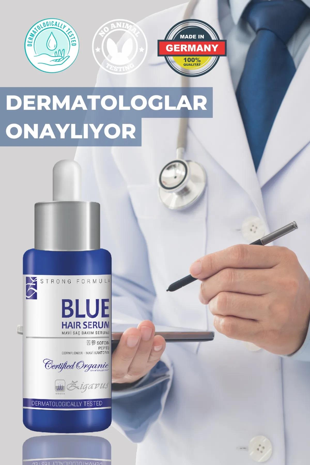 zigavus Zigavus Blue Mavi Su Saç Bakım Serumu 33 ml