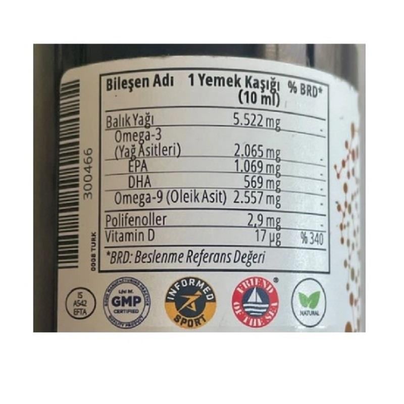 Zinzino Zinzino Balanceoil + Omega 3 & Omega 9 & Vitamin D 300 ml