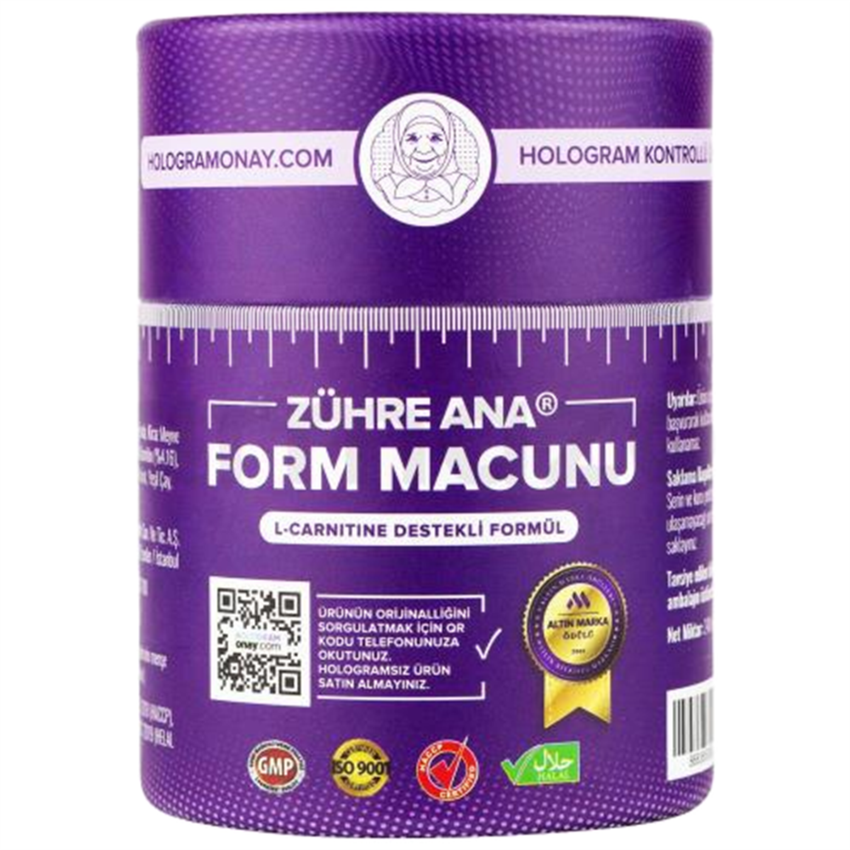 Zühre Ana Zühre Ana L-Carnitine Destekli Form Macunu 240 ml