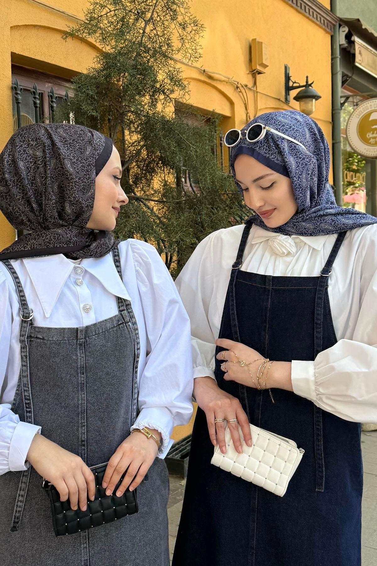 Denim Ayarlanabilir Aski Jile-ANTRASİT