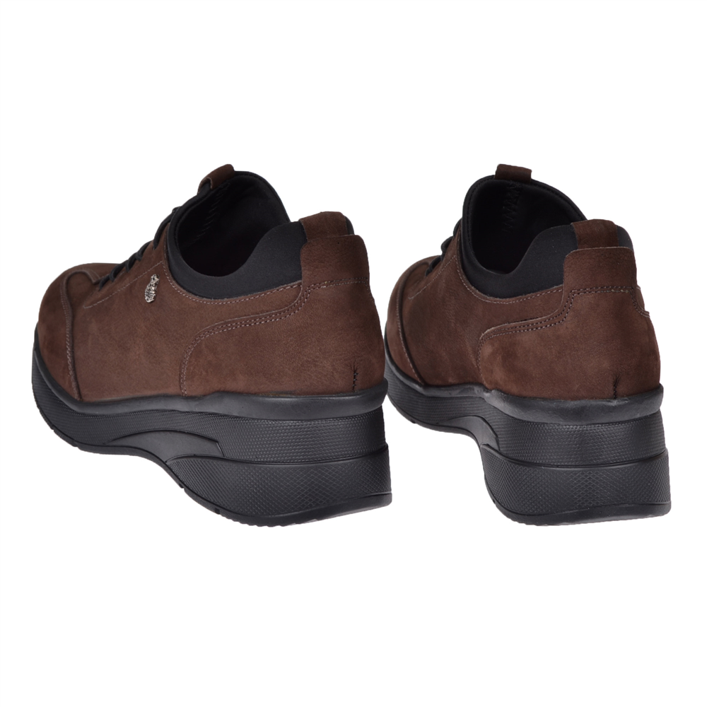 Beety Hakiki Deri Comfort Kadın Ayakkabı BEE-055 KAHVE NUBUK