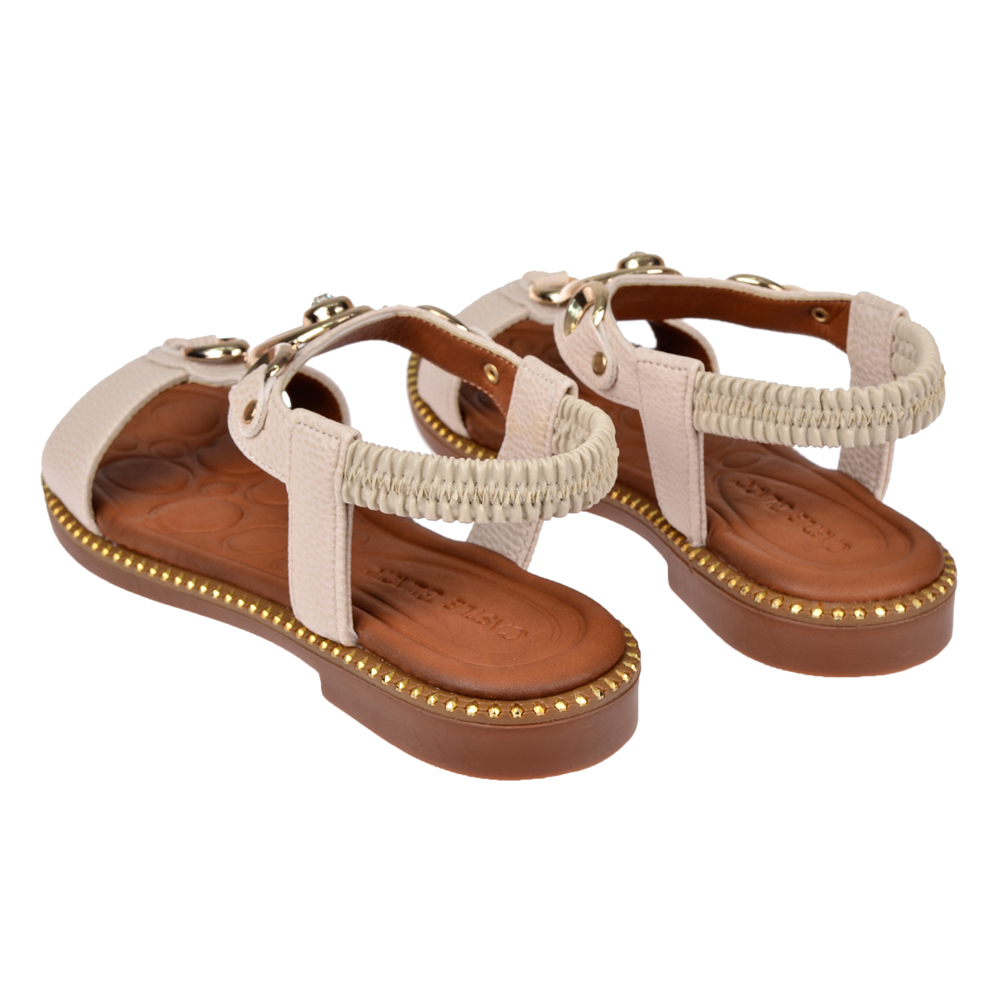 Castle Black Comfort Kadın Sandalet CB-35307 BEJ