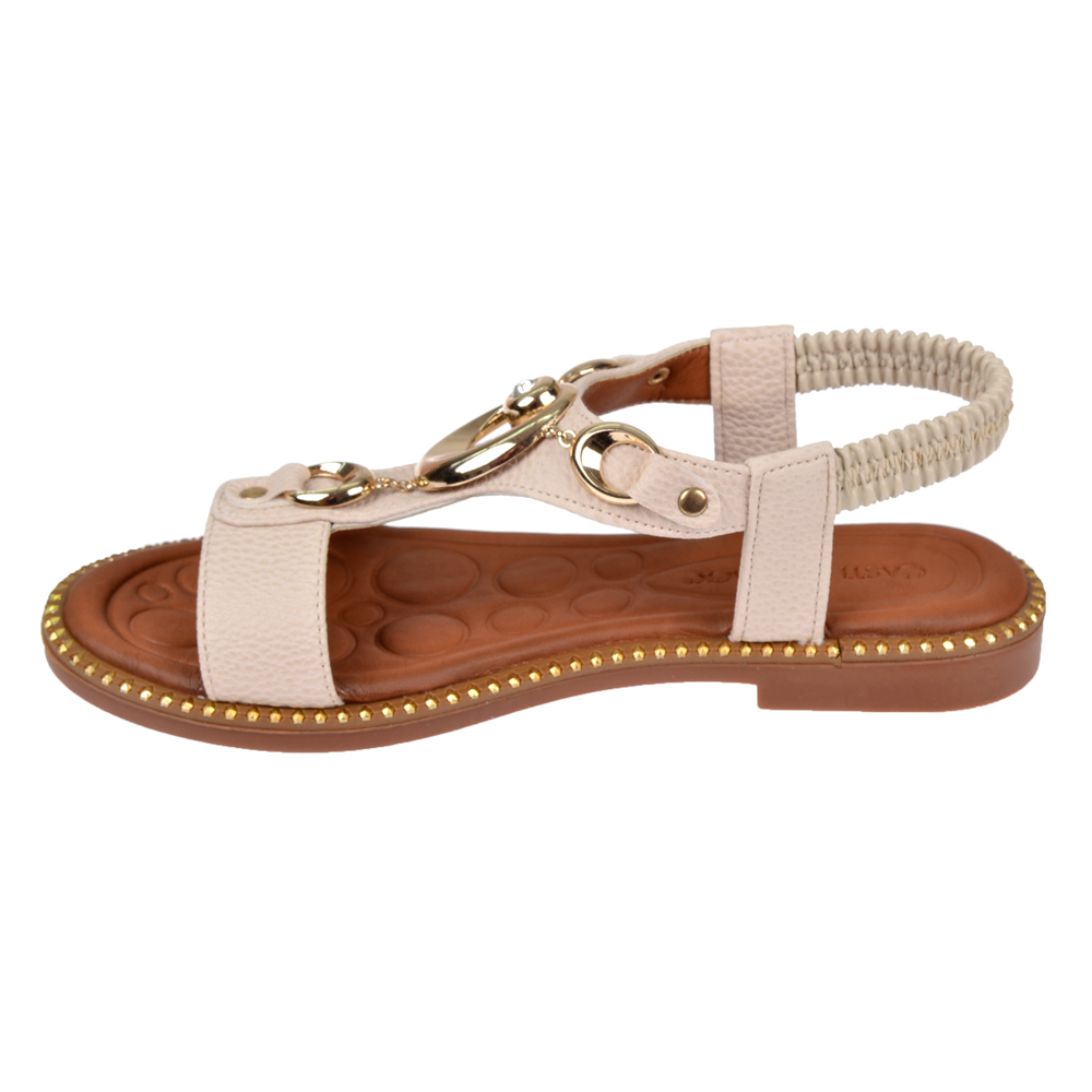 Castle Black Comfort Kadın Sandalet CB-35307 BEJ