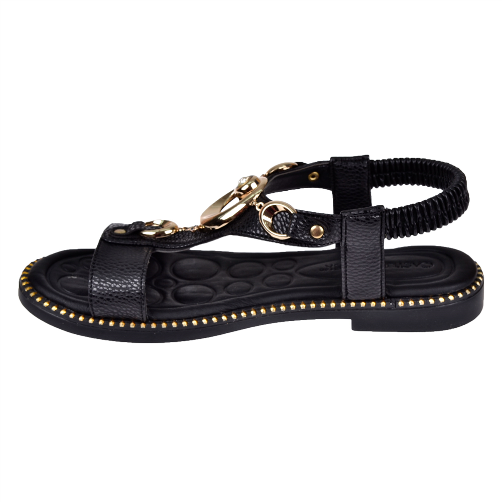Castle Black Comfort Kadın Sandalet CB-35307 SİYAH