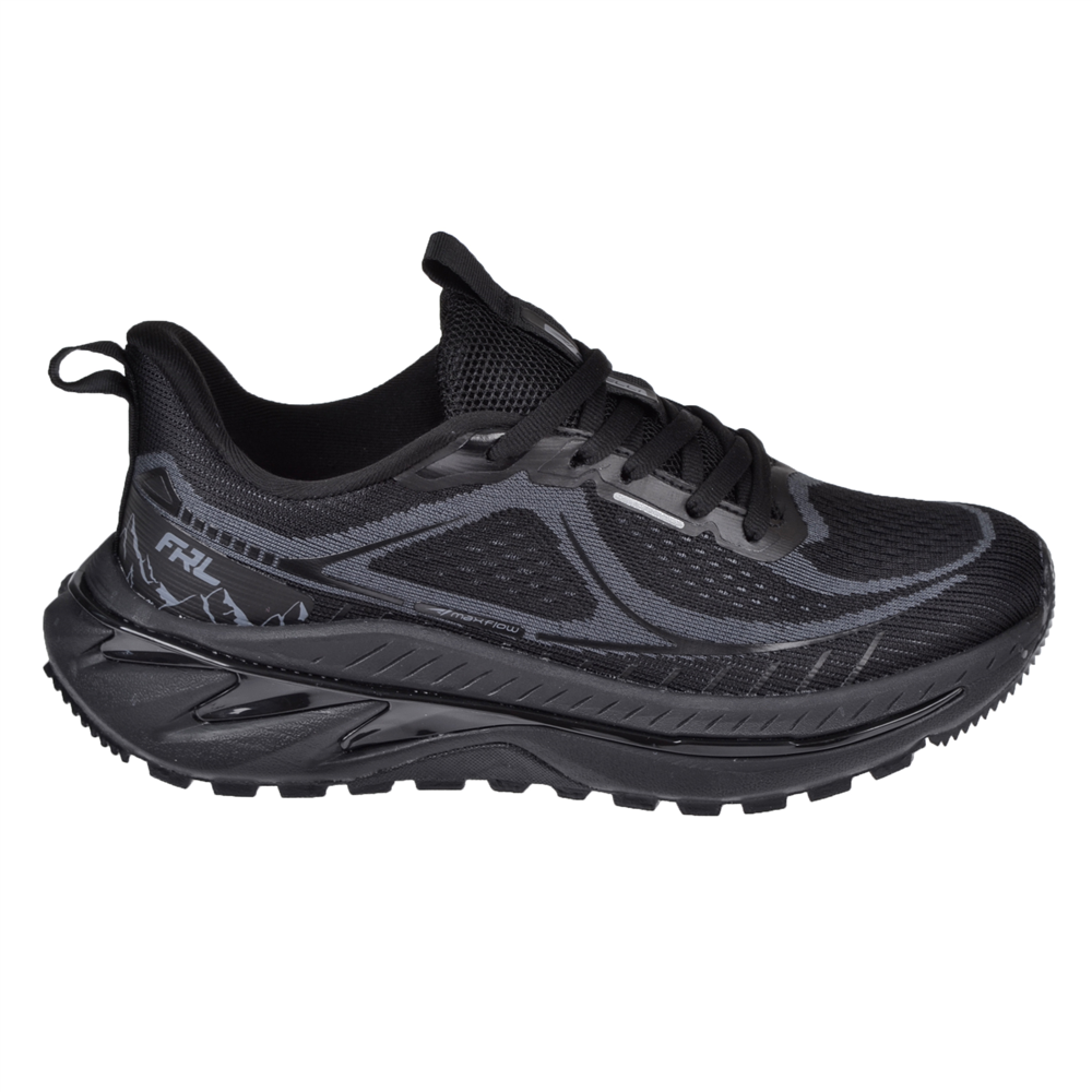 Forelli Anorak Kadın Spor Ayakkabı Sneaker FOR-RİGA SİYAH
