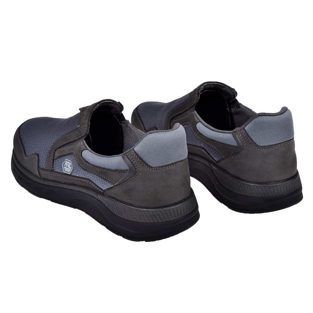 Forelli Comfort Üzeri File Erkek Spor Ayakkabı FOR-46005 FÜME