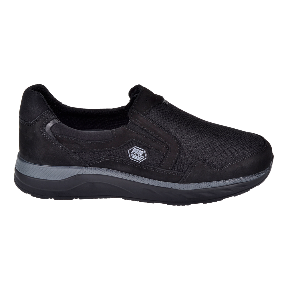 Forelli Comfort Üzeri File Erkek Spor Ayakkabı FOR-46005 SİYAH