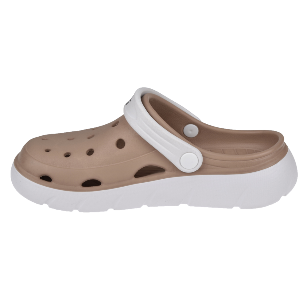 Forelli Eva Burnu Kapalı Unisex Terlik FOR-FLY-G   KUM