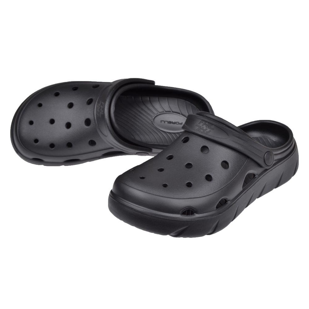 Forelli Eva Burnu Kapalı Unisex Terlik FOR-FLY-G   SİYAH SİYAH