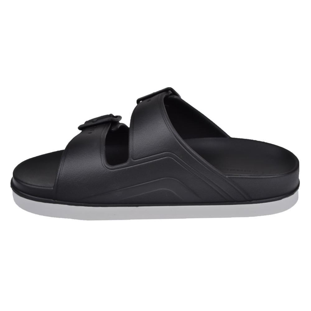 Forelli Eva Çift Bantlı Unisex Terlik FOR-CAPRİ-G   SİYAH