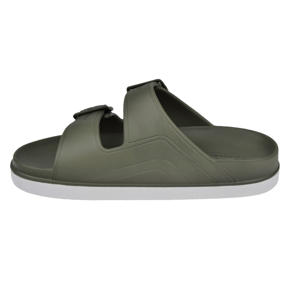 Forelli Eva Çift Bantlı Unisex Terlik FOR-CAPRİ-G   HAKİ