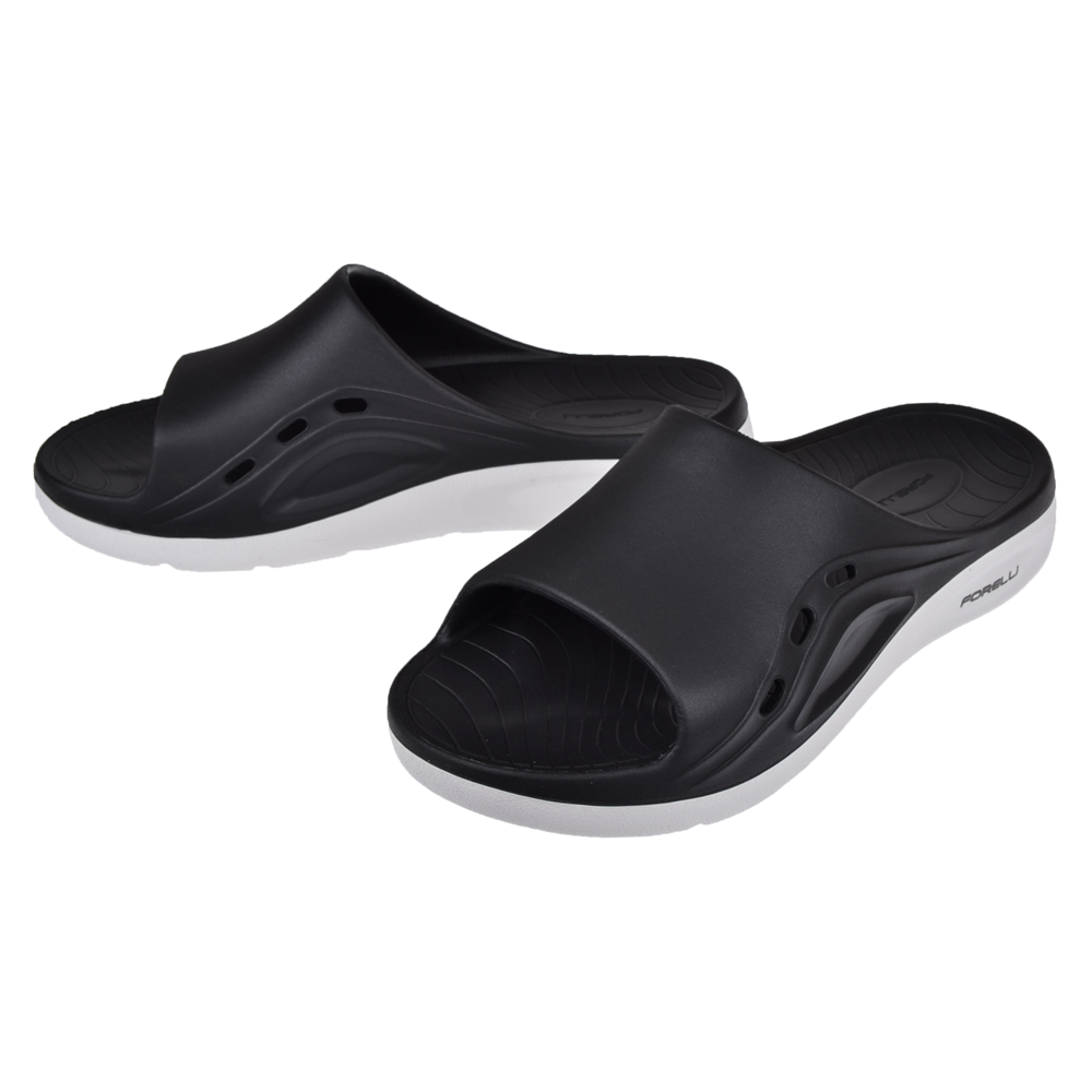 Forelli Eva Tek Bant Unisex Terlik FOR-CAT-G   SİYAH