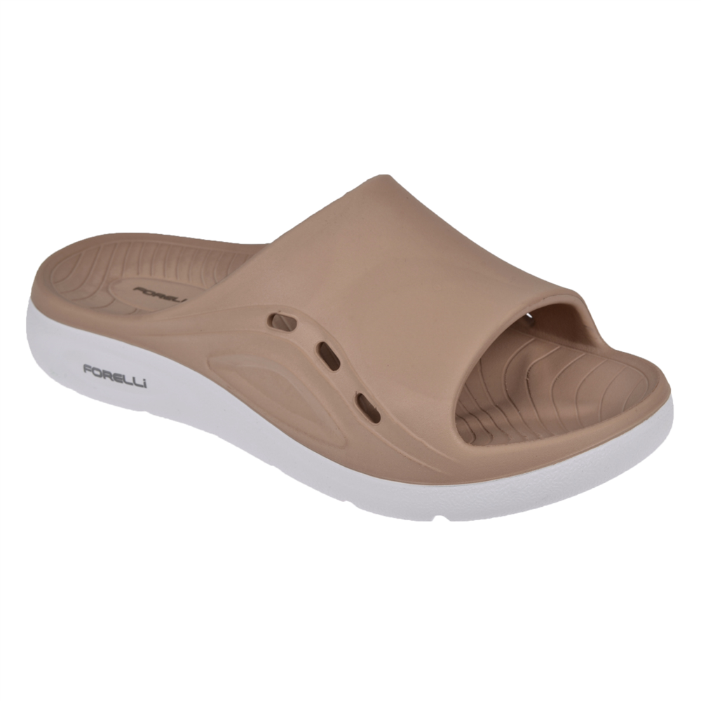 Forelli Eva Tek Bant Unisex Terlik FOR-CAT-G   KUM