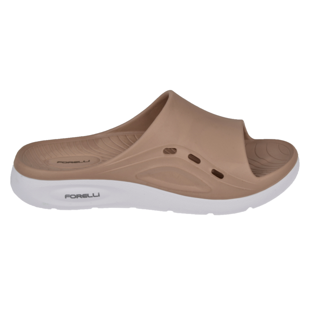 Forelli Eva Tek Bant Unisex Terlik FOR-CAT-G   KUM