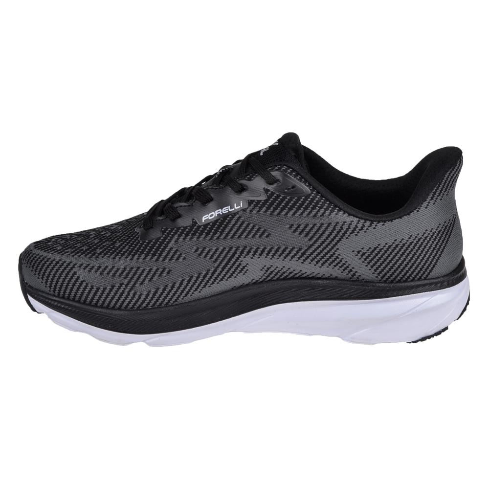 Forelli Hafif Taban Erkek Spor Ayakkabı Sneaker FOR-SANTİAGO SİYAH