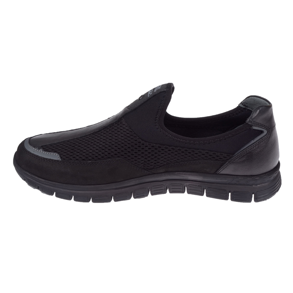 Forelli Hafif Taban Erkek Spor Ayakkabı Sneaker FOR-44104 SİYAH