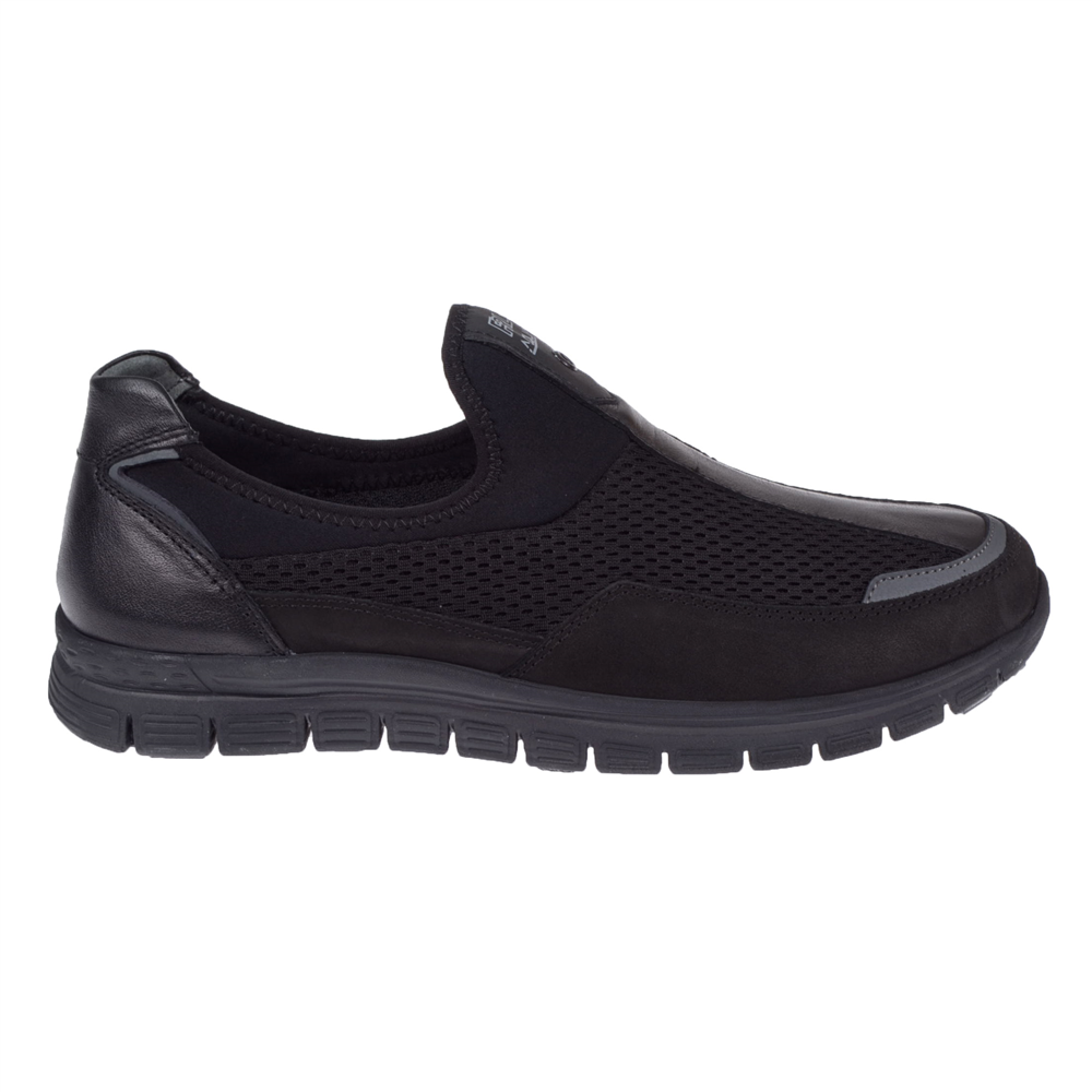 Forelli Hafif Taban Erkek Spor Ayakkabı Sneaker FOR-44104 SİYAH
