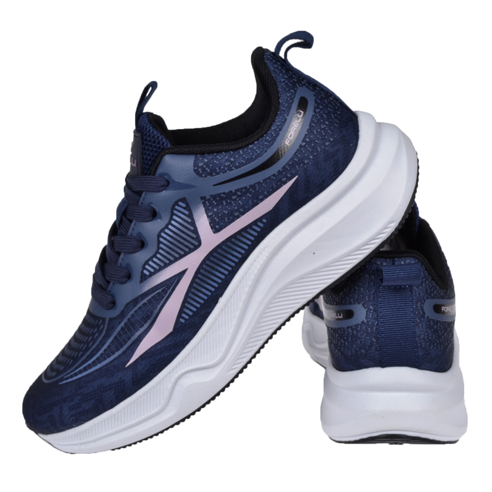 Forelli Hafif Taban Kadın Spor Ayakkabı Sneaker FOR-FORTELAZ LACİVERT