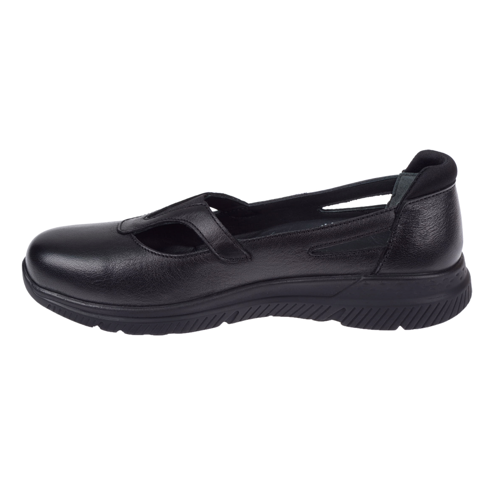 Forelli Hakiki Deri Comfort Kadın Ayakkabı FOR-SOLE SİYAH