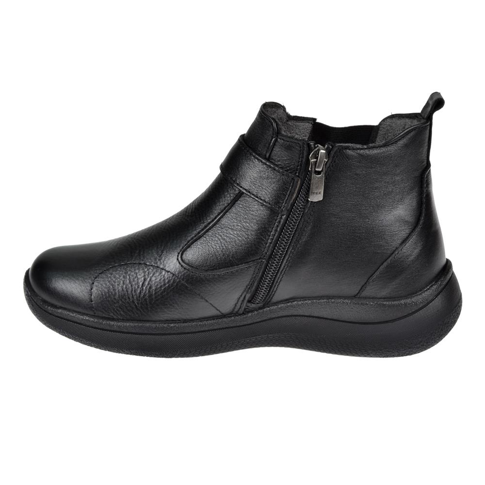 Forelli Hakiki Deri Comfort Kadın Bot FOR-EMMA   SİYAH