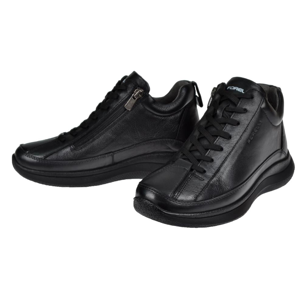 Forelli Hakiki Deri Comfort Kadın Bot FOR-NEVA   SİYAH