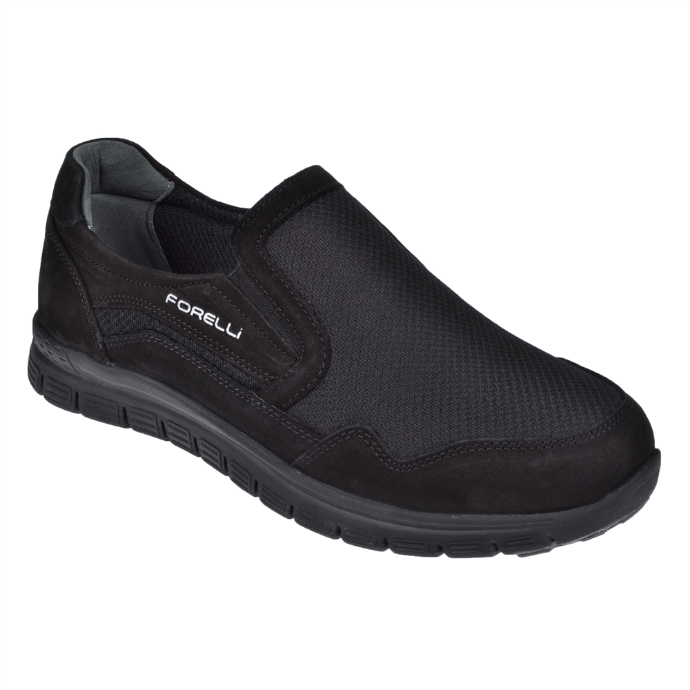 Forelli Üzeri Anorak Comfort Erkek Spor Ayakkabı FOR-TİGRE SİYAH NUBUK