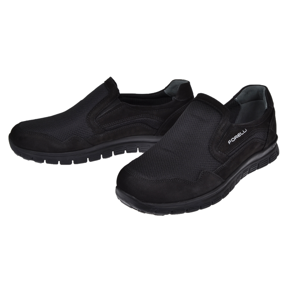 Forelli Üzeri Anorak Comfort Erkek Spor Ayakkabı FOR-TİGRE SİYAH NUBUK
