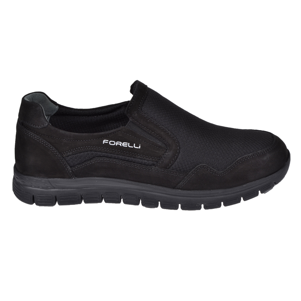 Forelli Üzeri Anorak Comfort Erkek Spor Ayakkabı FOR-TİGRE SİYAH NUBUK