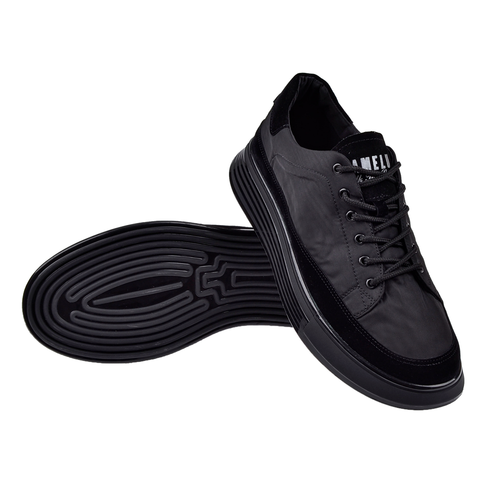 Gamelu Erkek Spor Ayakkabı Sneaker EK-MONSTER-M SİYAH