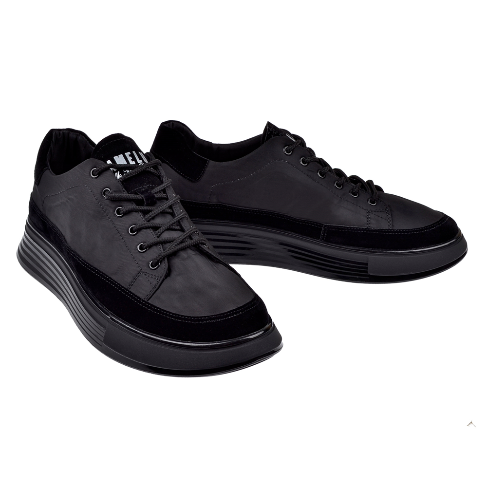 Gamelu Erkek Spor Ayakkabı Sneaker EK-MONSTER-M SİYAH