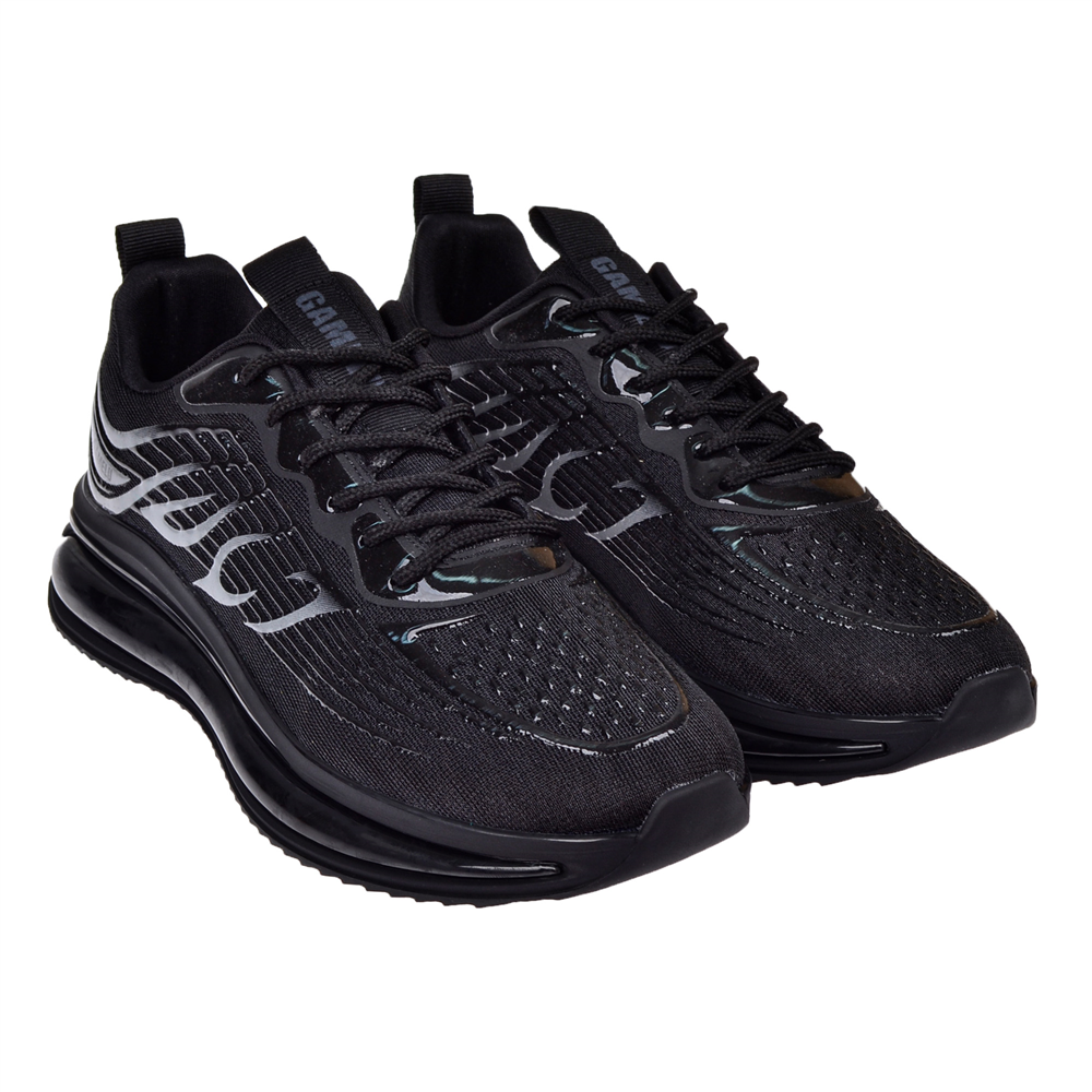 Gamelu Memory Foam Kadın Spor Ayakkabı Sneaker EK-APPLE-Z SİYAH