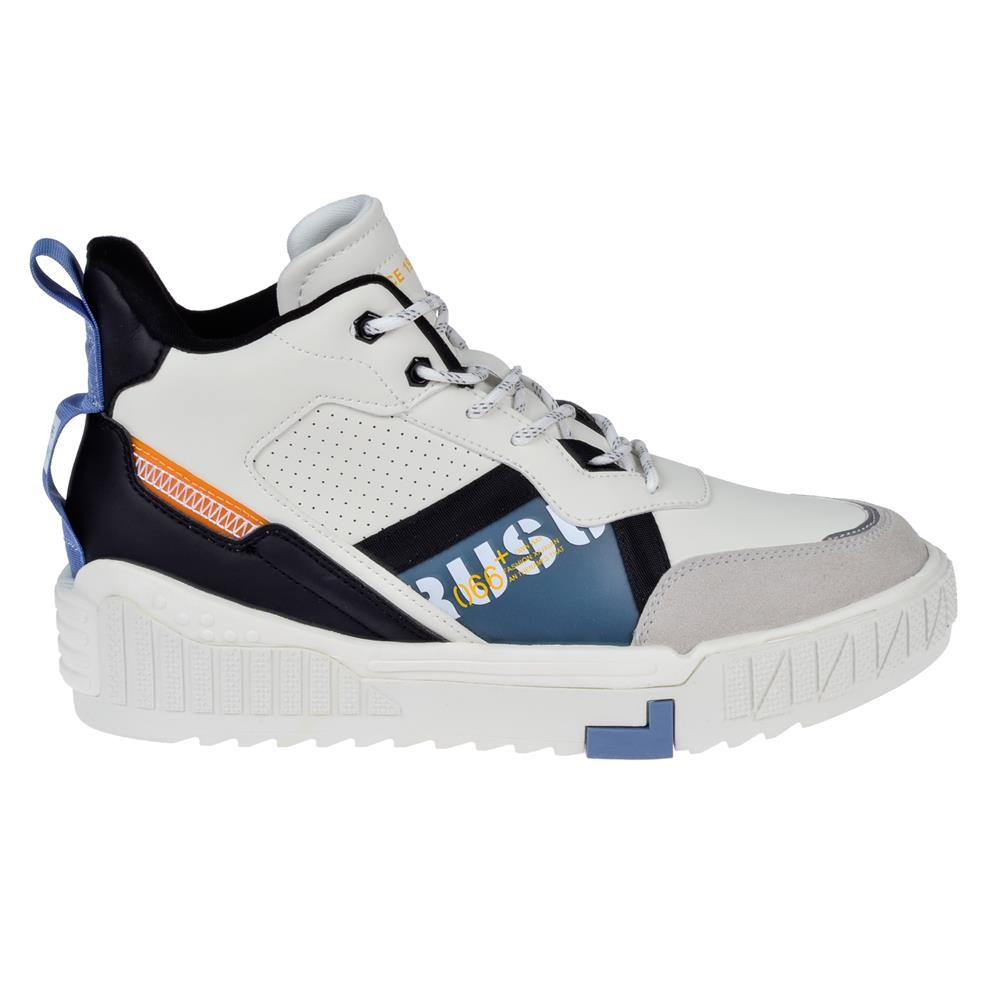 Gamelu Yüksek Bilekli Erkek Spor Ayakkabı Sneaker EK-POLO   BEYAZ
