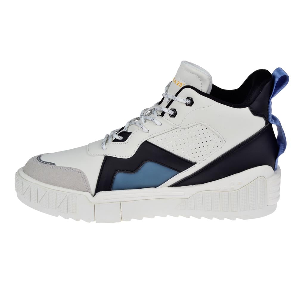 Gamelu Yüksek Bilekli Erkek Spor Ayakkabı Sneaker EK-POLO   BEYAZ