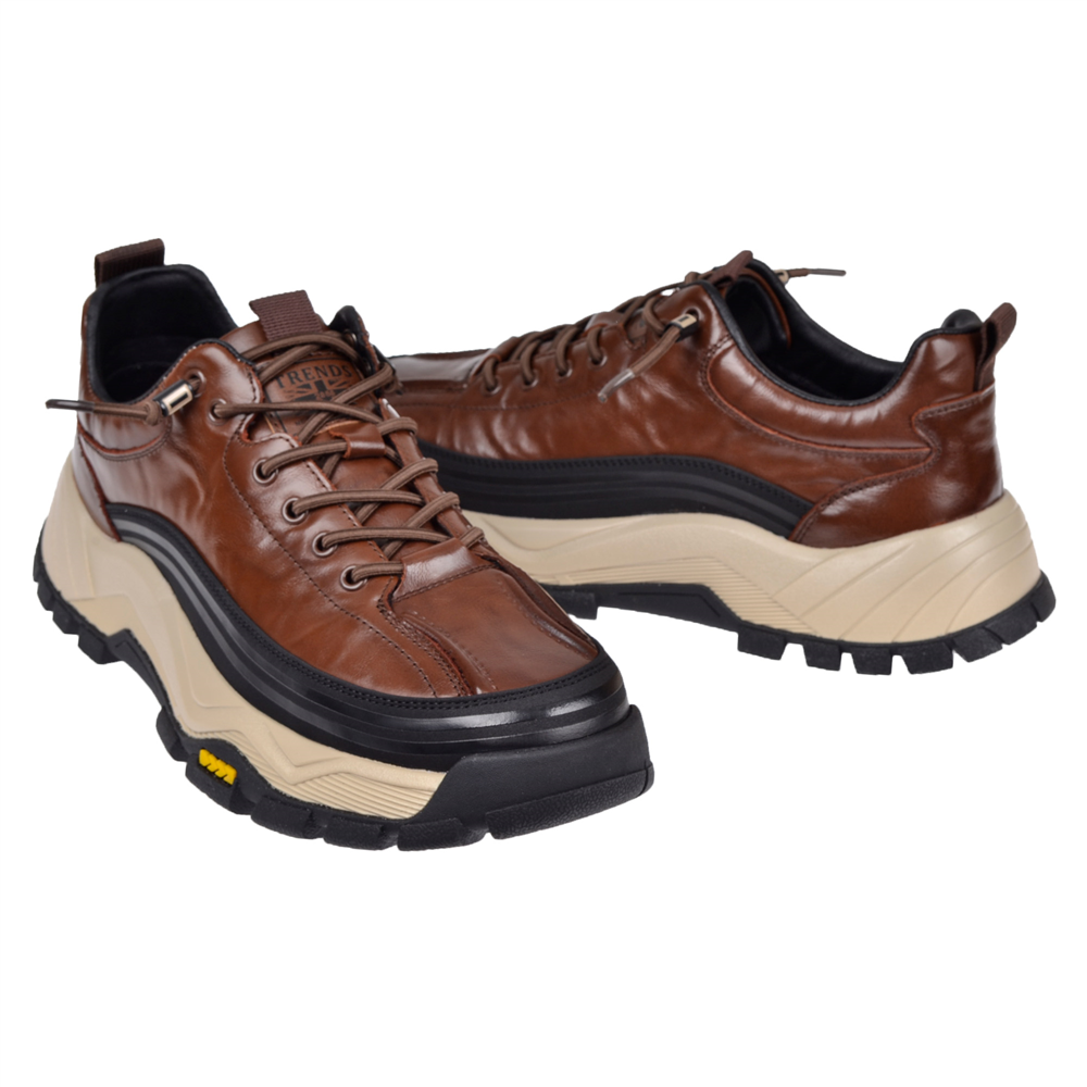 Guja Erkek Spor Ayakkabı Sneaker GJ-25K570 KAHVE