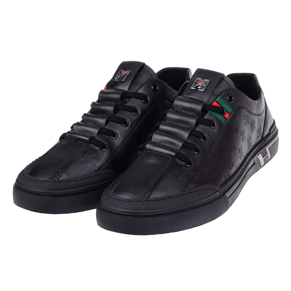 Guja Erkek Spor Ayakkabı Sneaker GJ-510-3 SİYAH