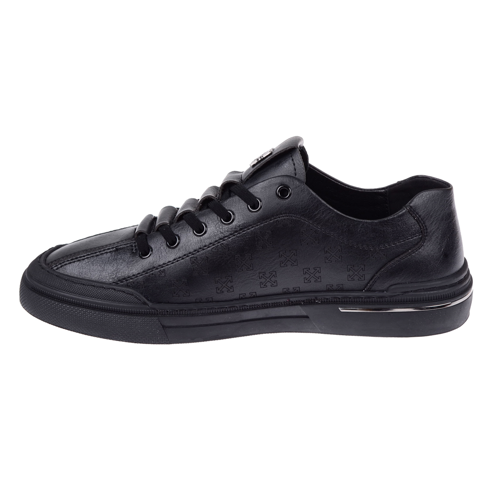Guja Erkek Spor Ayakkabı Sneaker GJ-510-3 SİYAH