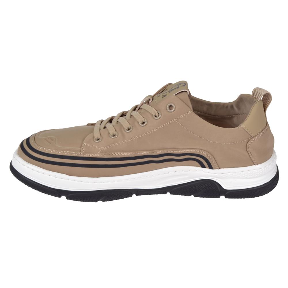 Guja Hafif Taban Tekstil Erkek Sneaker GJ-507   BEJ
