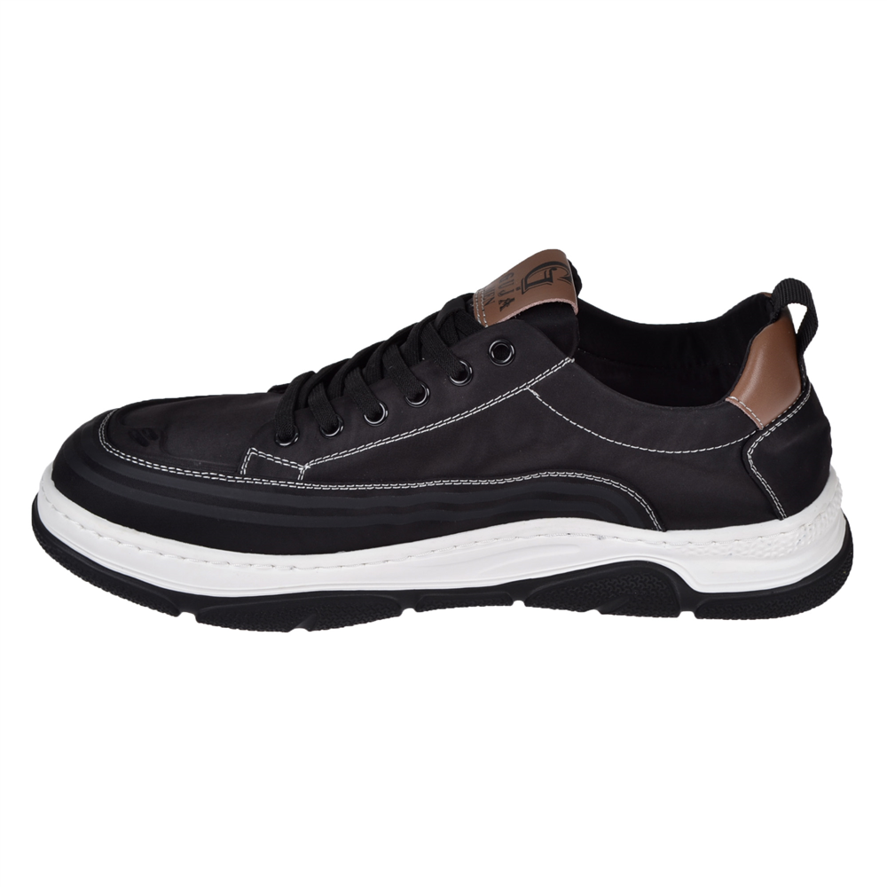 Guja Hafif Taban Tekstil Erkek Sneaker GJ-507 SİYAH
