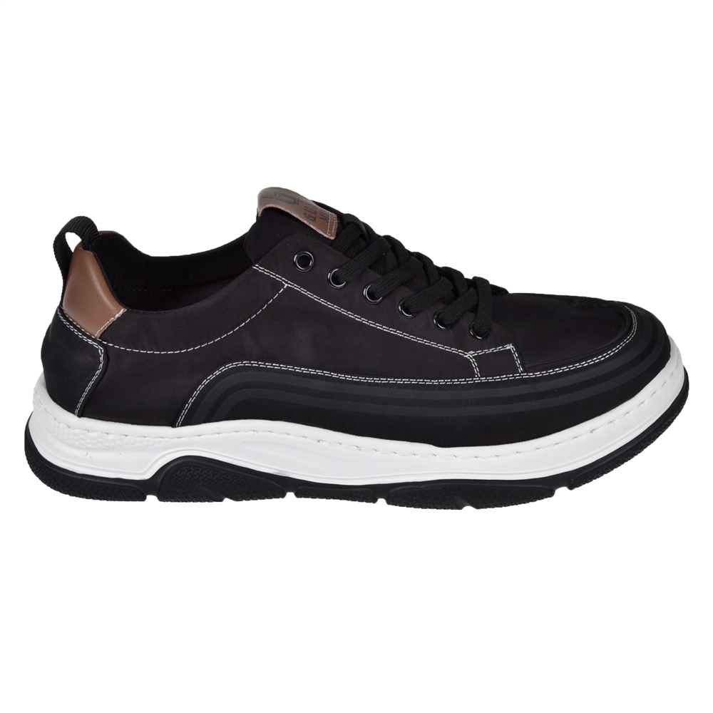 Guja Hafif Taban Tekstil Erkek Sneaker GJ-507 SİYAH