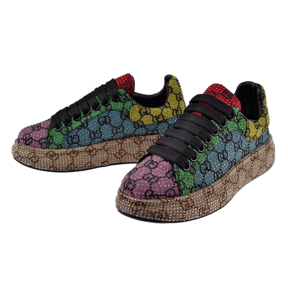 Guja Taş Detaylı Kadın Spor Ayakkabı Sneaker GJ-451 MULTİ