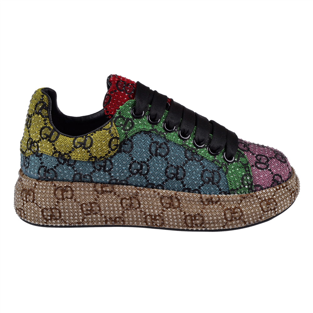 Guja Taş Detaylı Kadın Spor Ayakkabı Sneaker GJ-451 MULTİ