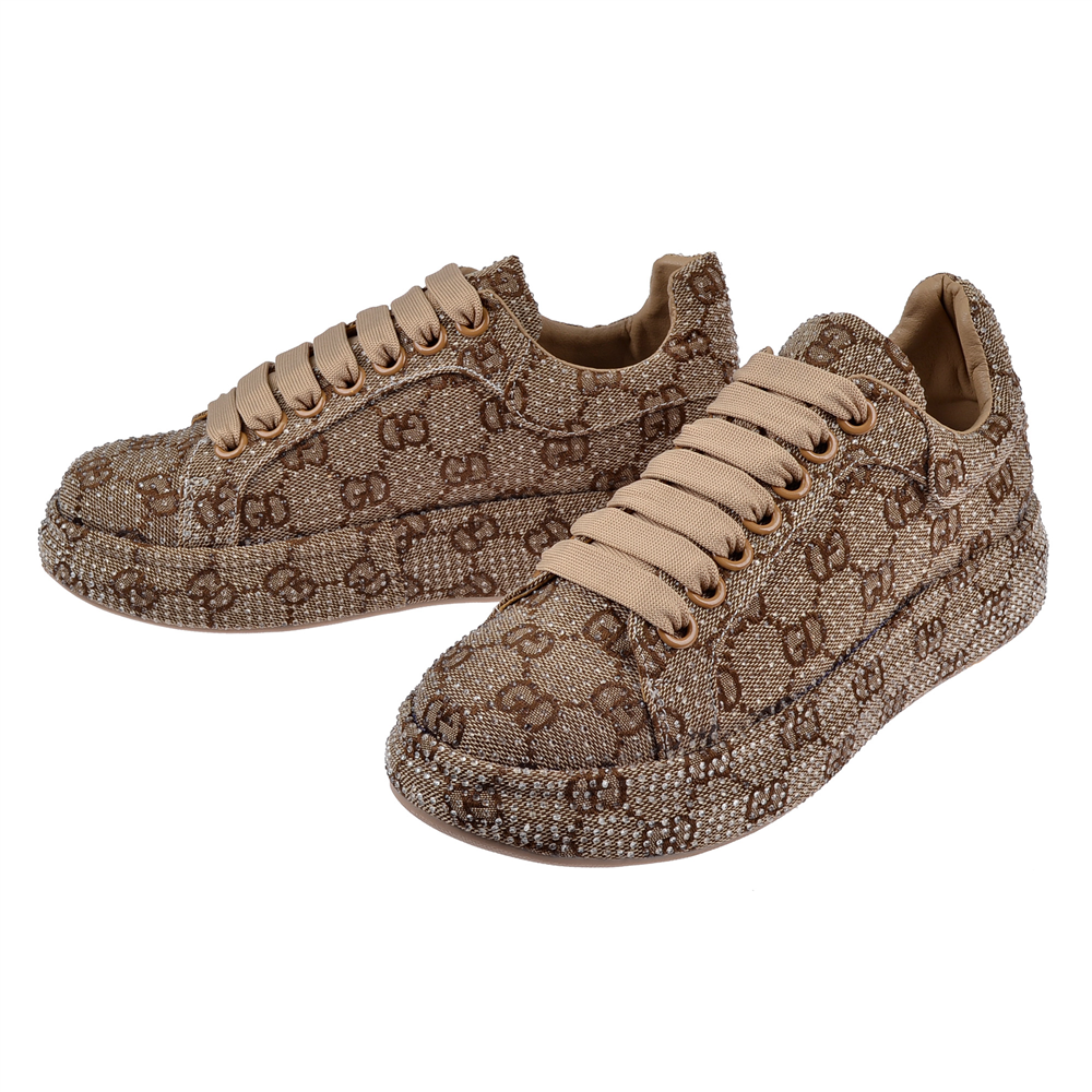 Guja Taş Detaylı Kadın Spor Ayakkabı Sneaker GJ-451 CAMEL