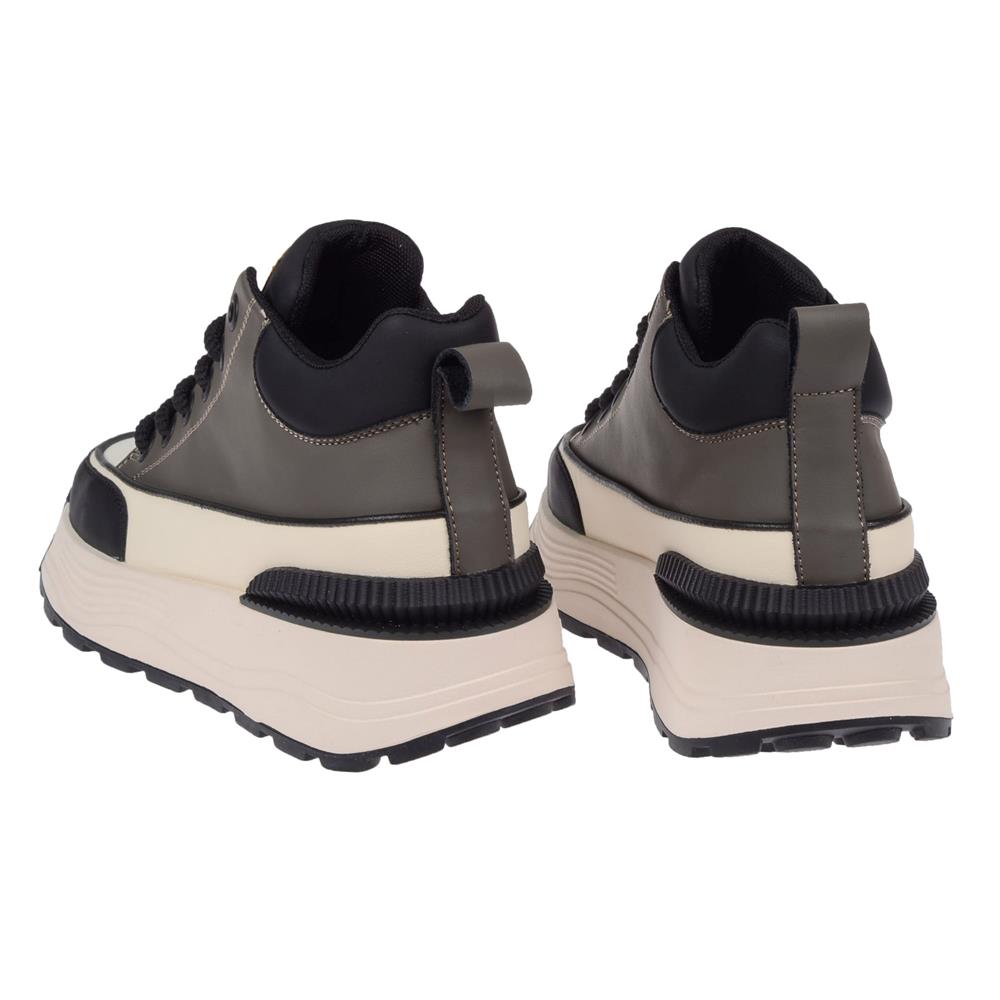 Guja Uzun Konçlu Kadın Spor Ayakkabı GJ-3011   GRİ