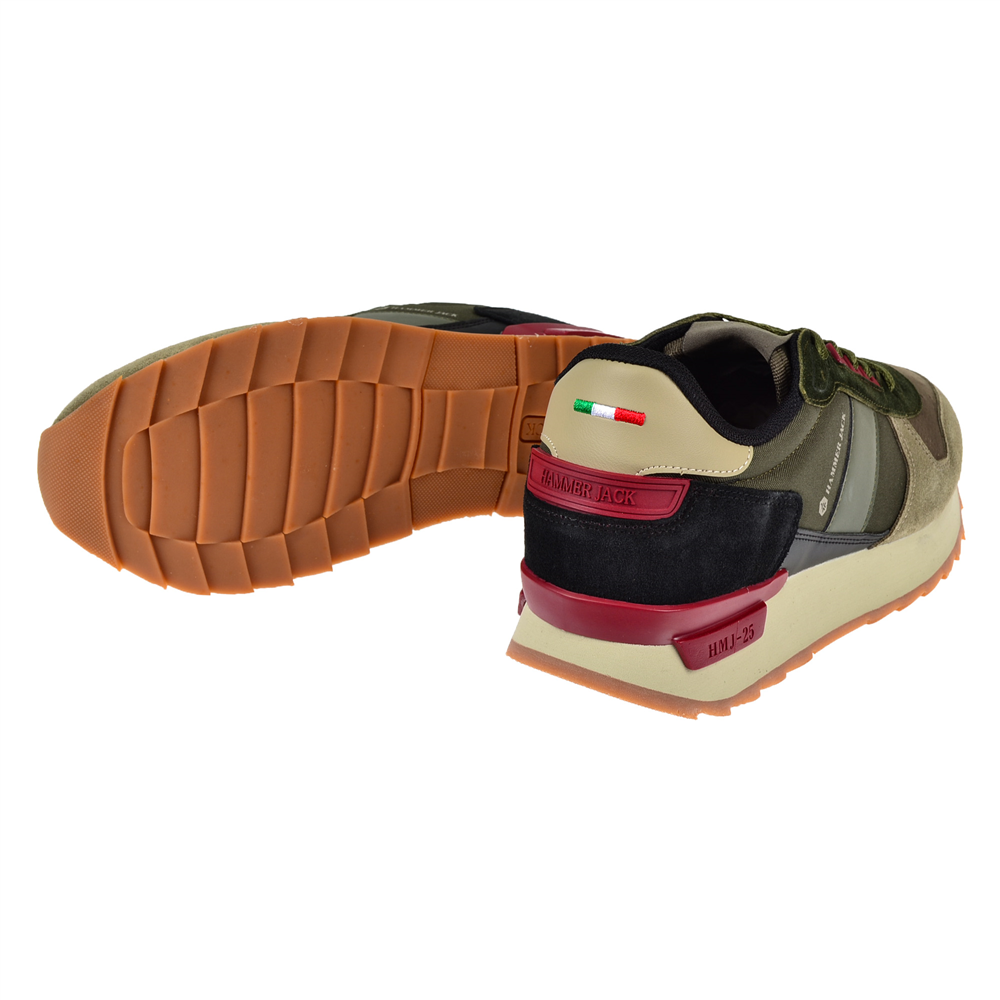 Hammer Jack Erkek Spor Ayakkabı Sneaker HJ-24990-M HAKİ