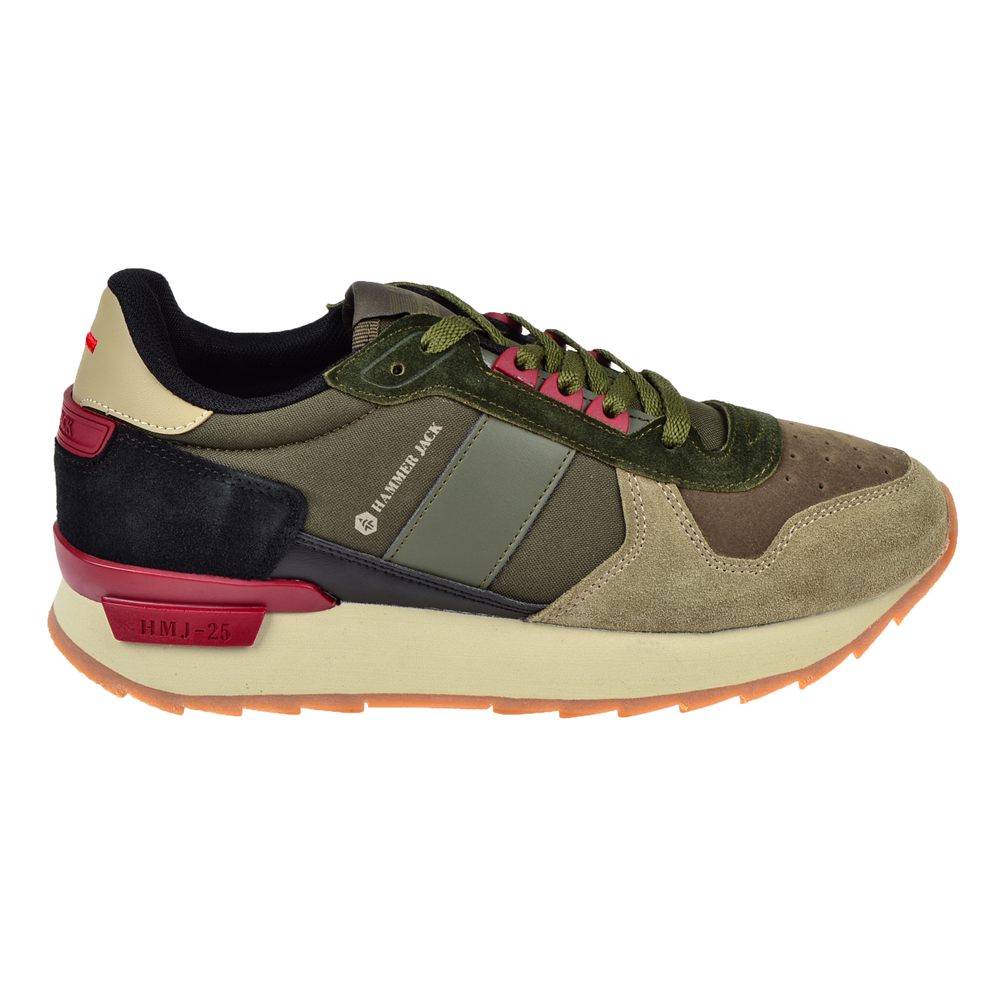 Hammer Jack Erkek Spor Ayakkabı Sneaker HJ-24990-M HAKİ