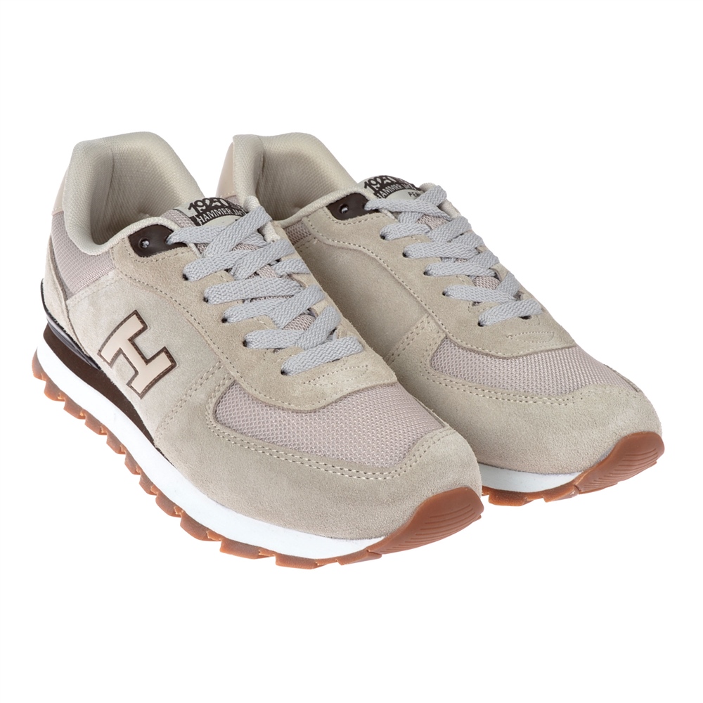 Hammer Jack Hakiki Deri 2023 Kış Erkek Spor Ayakkabı Sneaker HJ-19250-M   BEJ