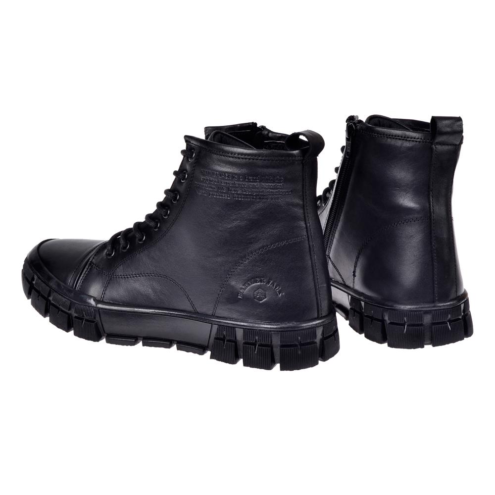 Hammer Jack Hakiki Deri Erkek Bot HJ-23655-M   SİYAH