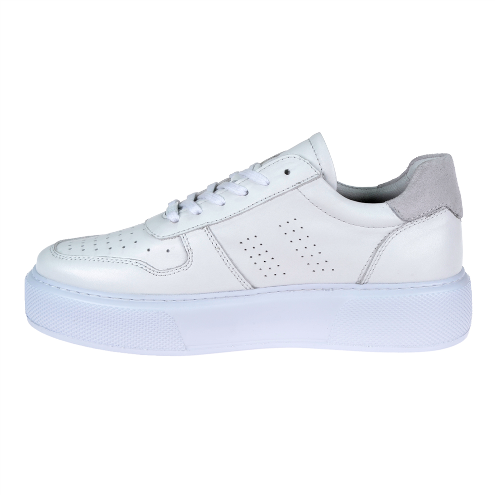 Hammer Jack Hakiki Deri Erkek Spor Ayakkabı Sneaker HJ-23020-M BEYAZ